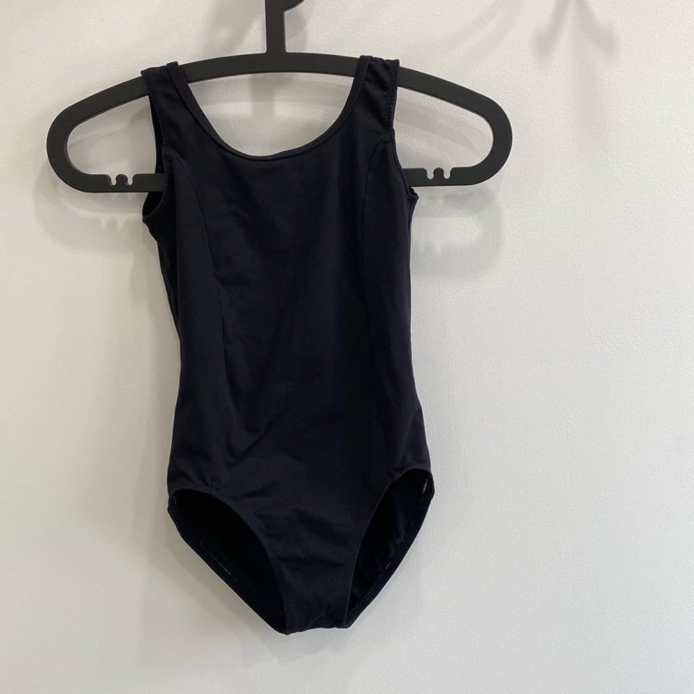 Ainslie Wear-  Black Gymnastics Body suit - made in Canada 🇨🇦